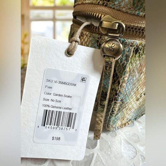 HOBO Vintage $198 Pixie Crossbody Bag Leather LTD Edition NWT - Picture 9 of 16